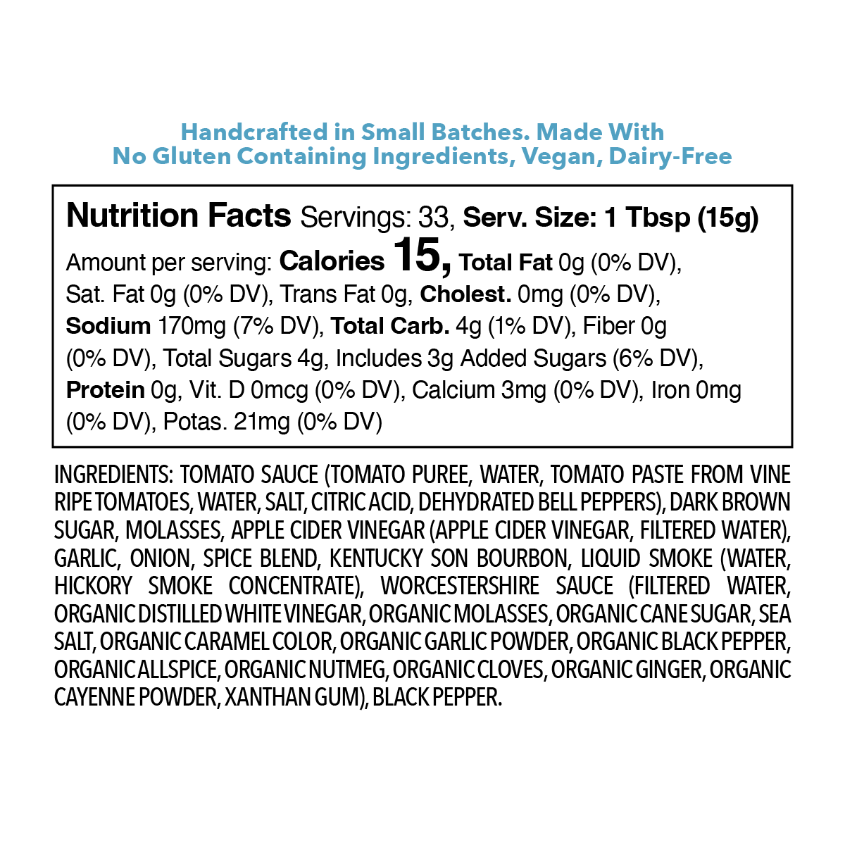 Chef’s Table Collection Kentucky Son Bourbon BBQ Sauce, Signature