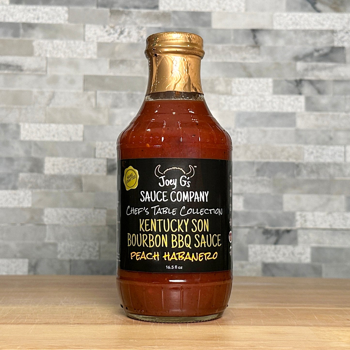 Chef’s Table Collection Kentucky Son Bourbon BBQ Sauce, Peach Habanero